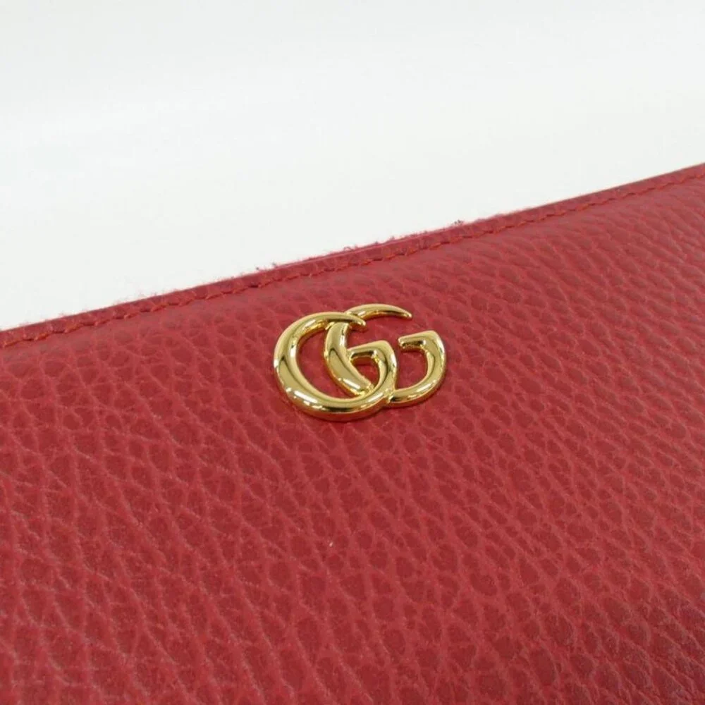 Gucci Petit Marmont Wallet Hibiscus Red - Picture 5 of 6